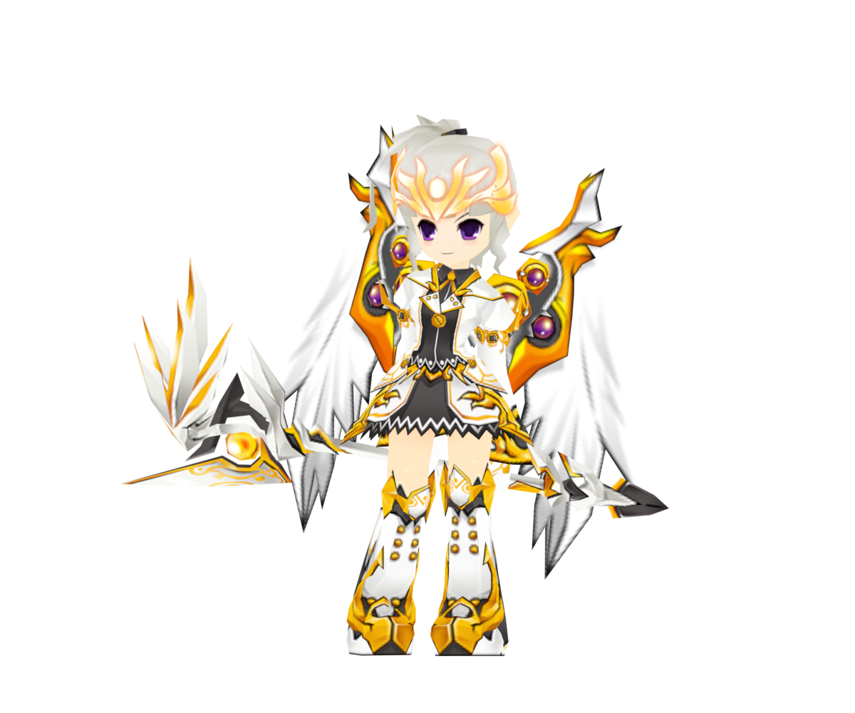 Aisha wearing Archangel and Crown